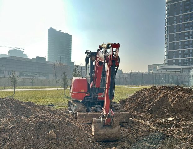 mini kazıcı